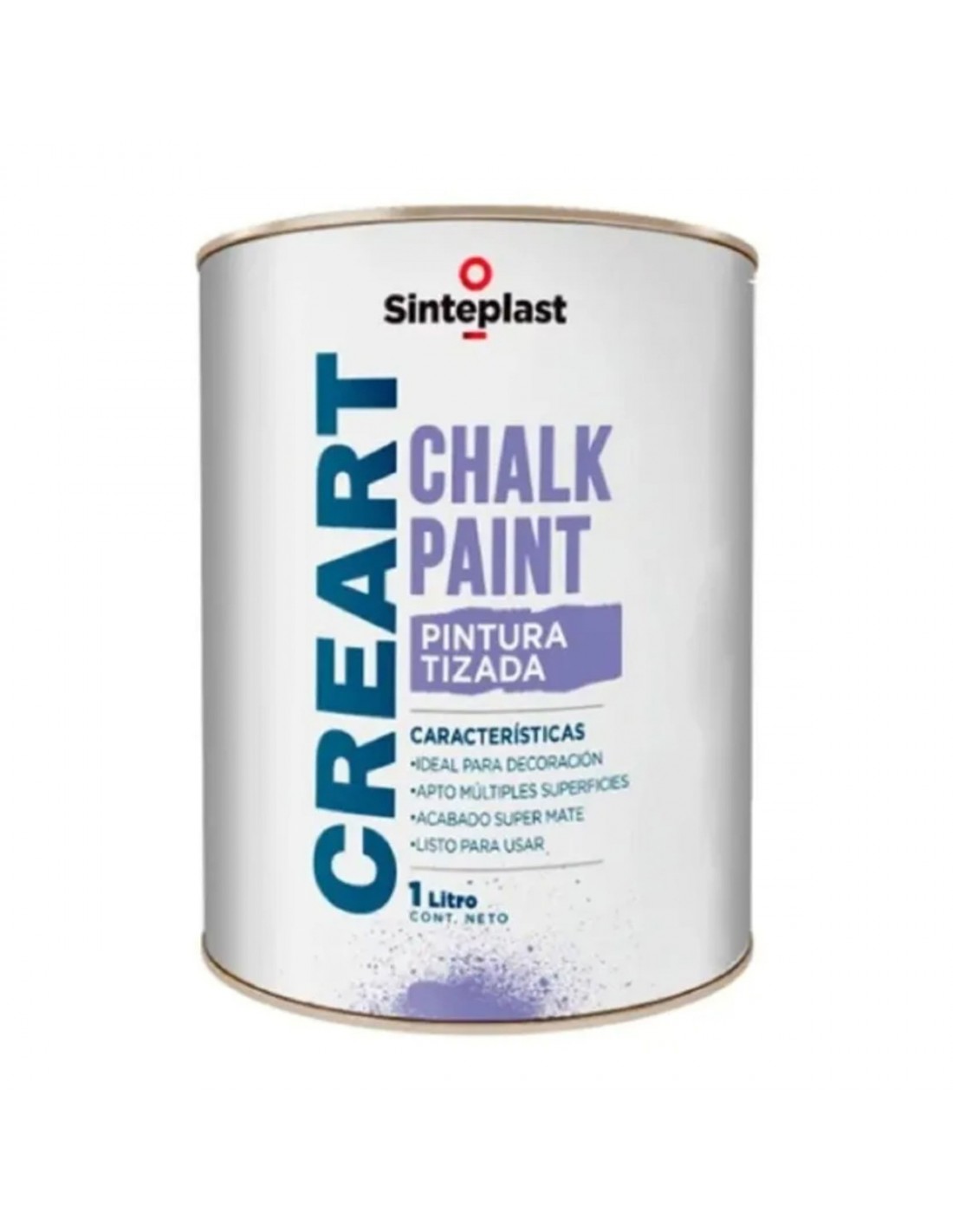 Mount Bank gloria Emular Pintura Tizada Chalk Paint Al Agua Sinteplast VERDE PACIFICO 01L